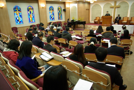 기독교회관 내 연합기관 연합성탄예배