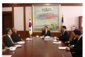 권오성 총무 사형폐지 촉구, 국회의장 방문