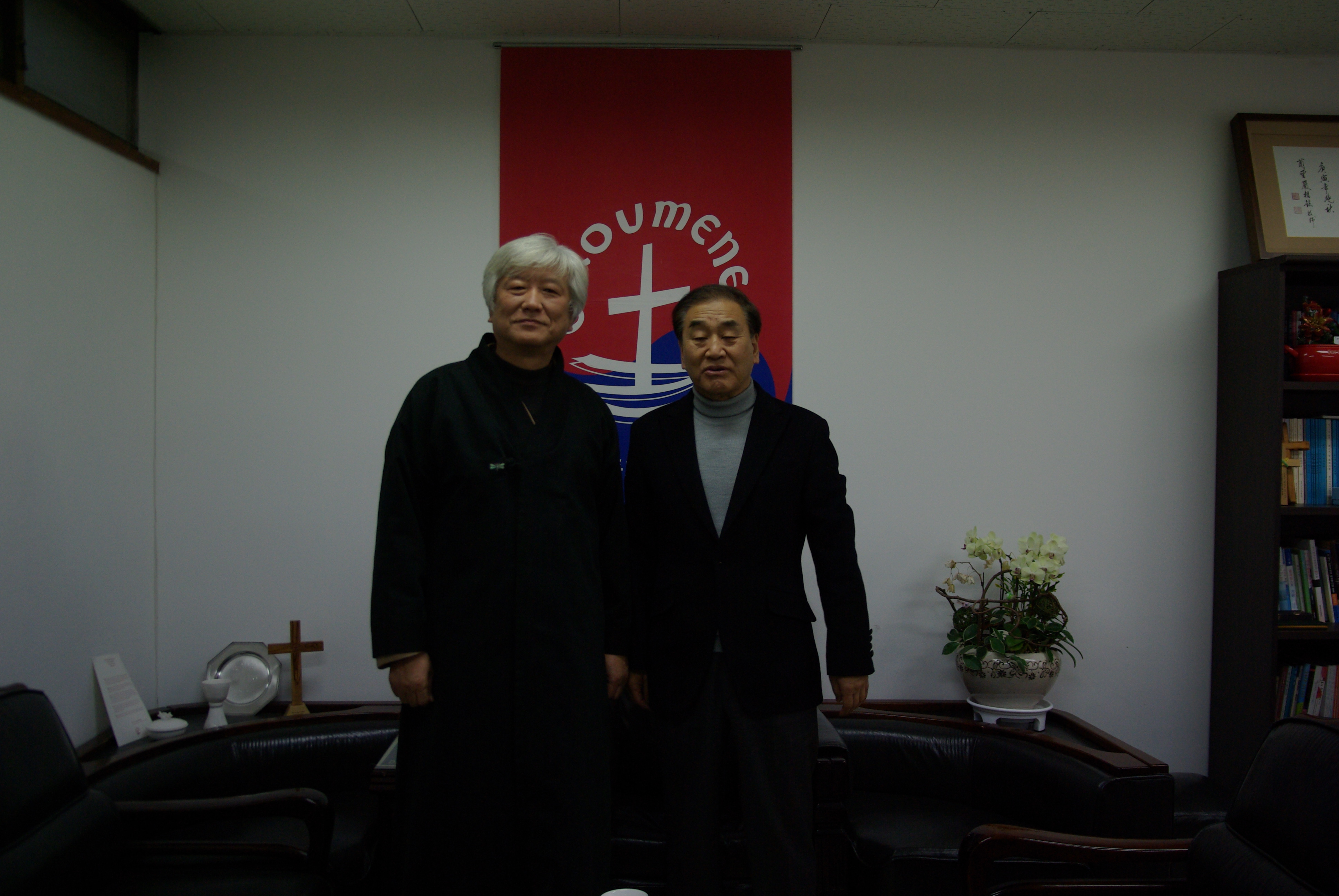 이재오 특임 장관 본회 방문