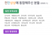 천만상상에 동참해주신 분들 (2020년 1월) 